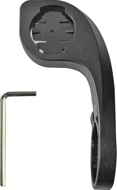 Fahrrad Computer Halterung für Lenker zur GPS Tacho Verlängerung, kompatibel mit Garmin, Magene und XOSS, Schwarz - Bild 1