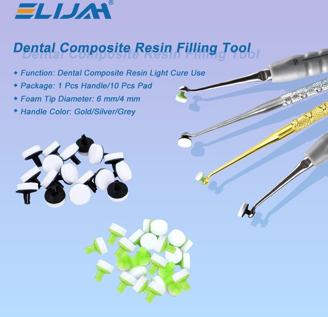 ELIJAH Dental Harz Füllung Kit mit Werkzeugen und Materialien - Bild 1