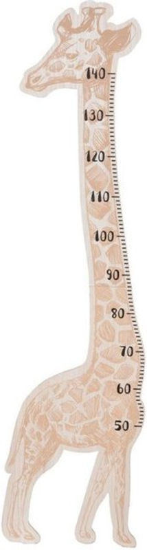 Atmosphera Kindermesslatte Giraffe aus Holz in Beige, B/H: 36 x 140 cm - Bild 1