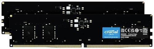 Crucial CT2K8G56C46U5 DDR5 PC-Arbeitsspeicher Kit 16GB (2 x 8GB) 5600MHz CL46 288pin DIMM on-die ECC Schwarz - Bild 1
