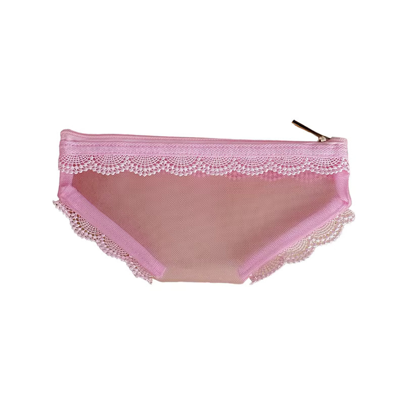 Sommer4 Kosmetiktasche, transparent, pink - Bild 3