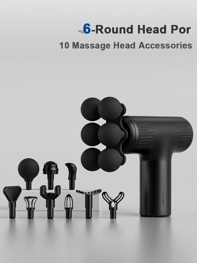 GraySwan Massagepistole, elektrischer Vibrations-Faszienmassager, Unisex - Bild 5