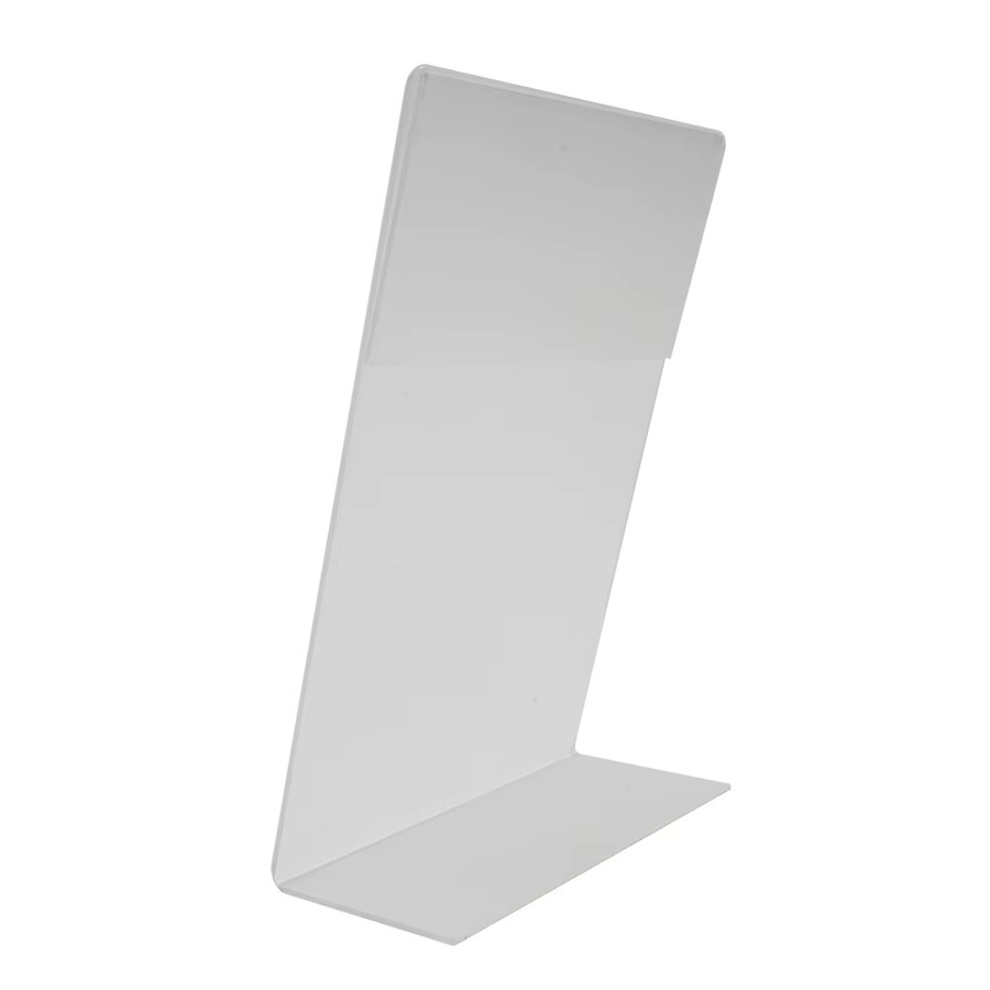 Transparenter Acryl Display Stand als Visitenkartenhalter und Schildhalter für Schreibtisch und Preisschilder - Bild 2