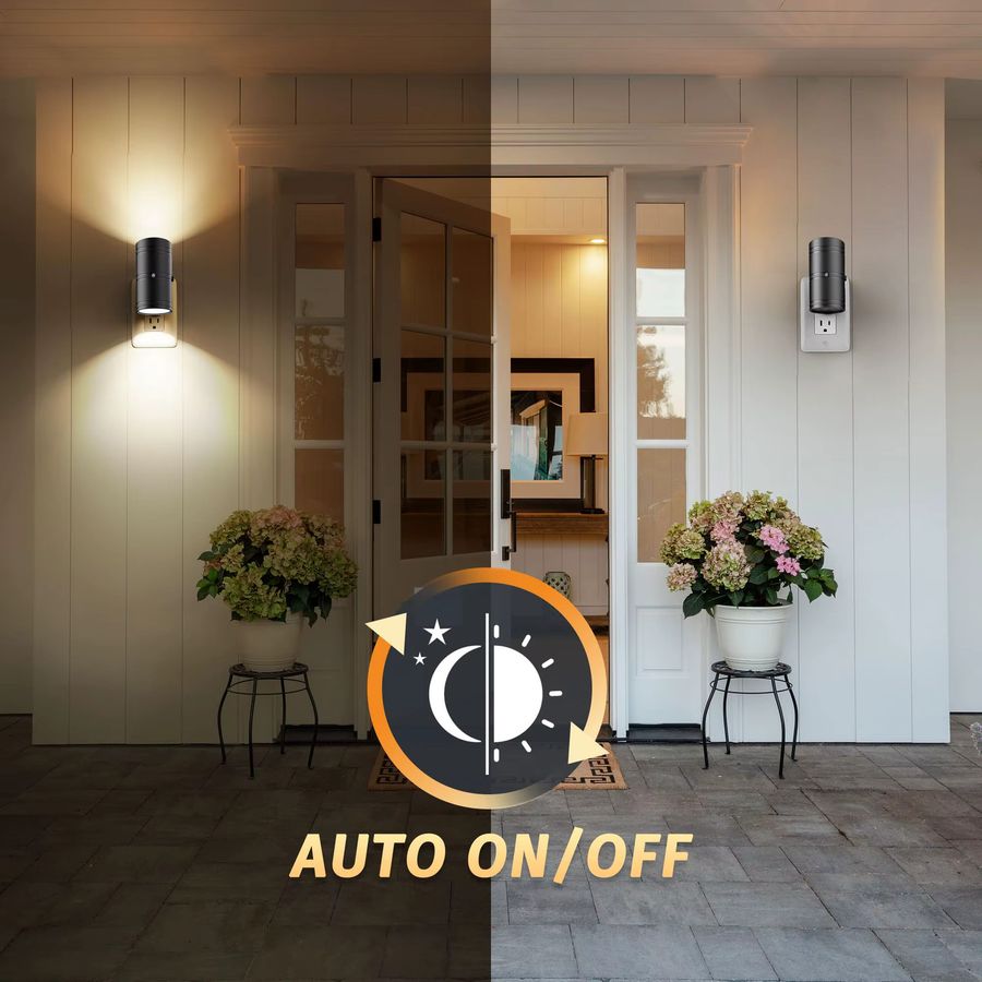IRALAN LED Innenwandleuchte mit integriertem warmweißem Licht für Schlafzimmer und Flur - Bild 3