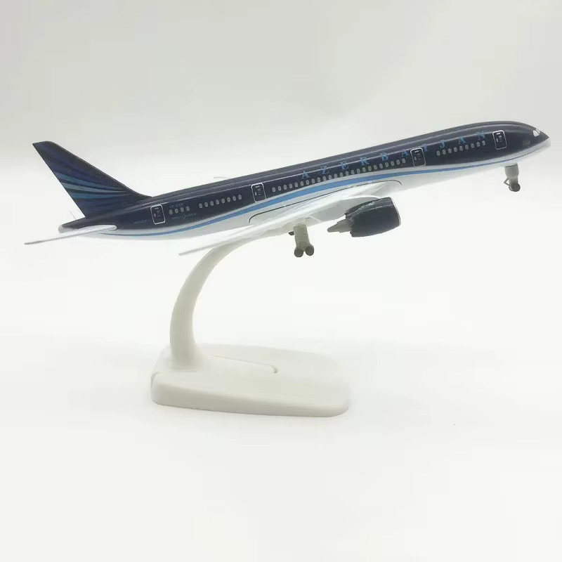 ZOCO Aserbaidschan Airlines B787 Flugzeug Modell, Metall, 20 cm - Bild 2