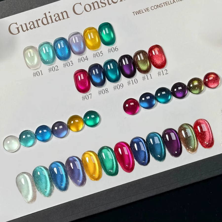 MISS SHAKA Gel-Nagellack-Set, 12 Farben, schimmernd - Bild 5
