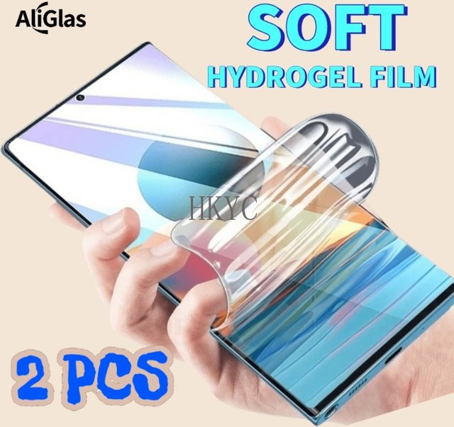3 Stück HD Clear Hydrogel Displayschutzfolien für Honor Magic 7 8 Serie, Honor Magic 7 8 Pro 7 Lite, transparent - Bild 1