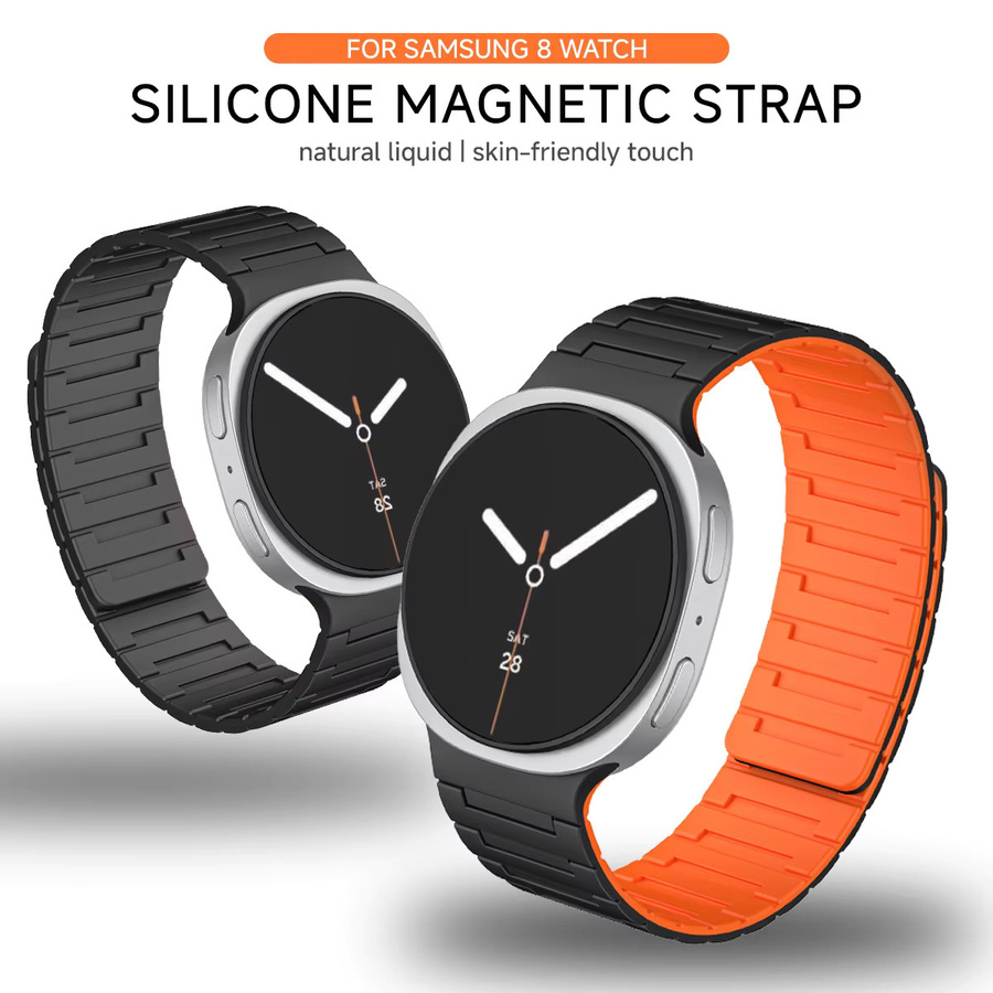 CHIICSMART Uhrenarmband Silikon, Schwarz, Unisex - Bild 2