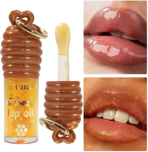eelhoe Honey Essence Lip Oil, 6 ml, transparent, glänzend - Bild 1
