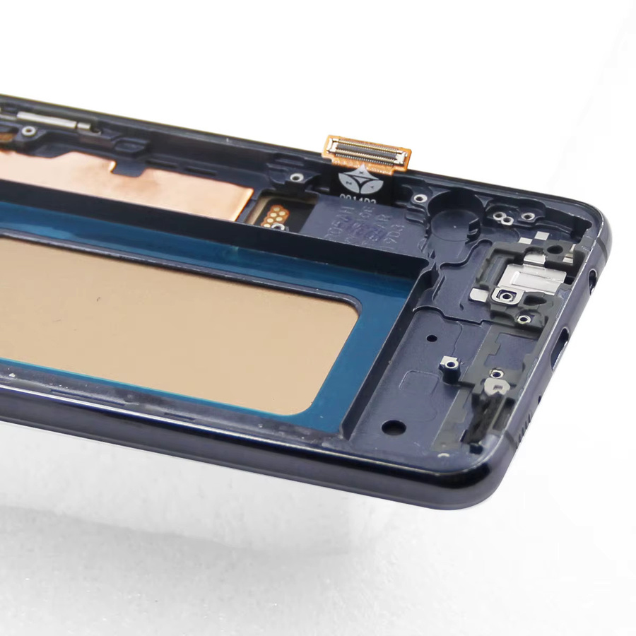 Samsung S10e G970 LCD Touch Screen Display Digitizer mit Rahmen InCell Reparatur-Set für SM-G9700 G970F/DS G970U in Schwarz oder Grau - Bild 3