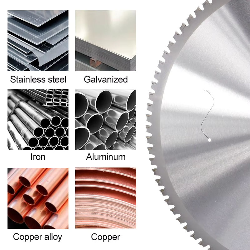 XCAN Metallschneidscheibe Hartmetall-Kreissägeblatt für Stahl, Farbe: Silber, Durchmesser: 305 mm, Zähne: 60T - Bild 4