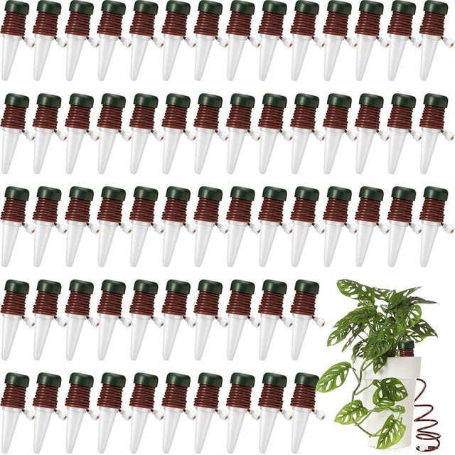 Automatisches Bewässerungsgerät für Blumentöpfe und Bonsai zur Wurzelbewässerung, 8-16 Stück, Weiß - Bild 1