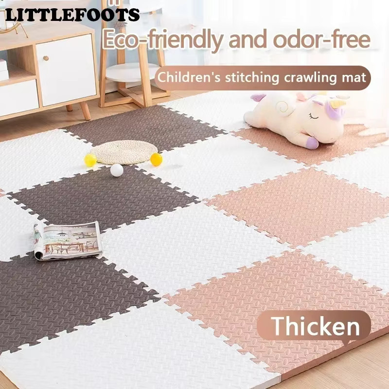 Weiche Baby Spielmatte aus Polypropylen in geometrischem Design für das Kinderzimmer, 4-16 Teile - Bild 2