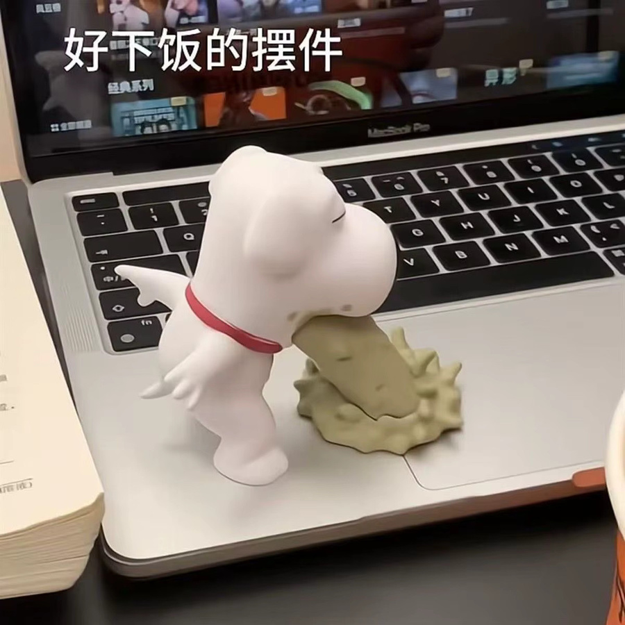 TAKARA TOMY Family Guy Brian Griffin Figur, Desktop-Ornament - Bild 3