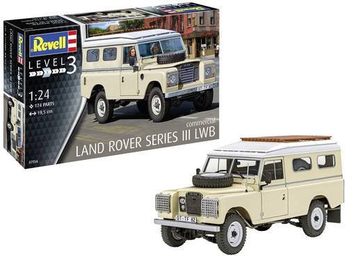 Revell Land Rover Series III LWB (commercial), Automodell Bausatz, 1:24, ab 10 Jahren - Bild 1