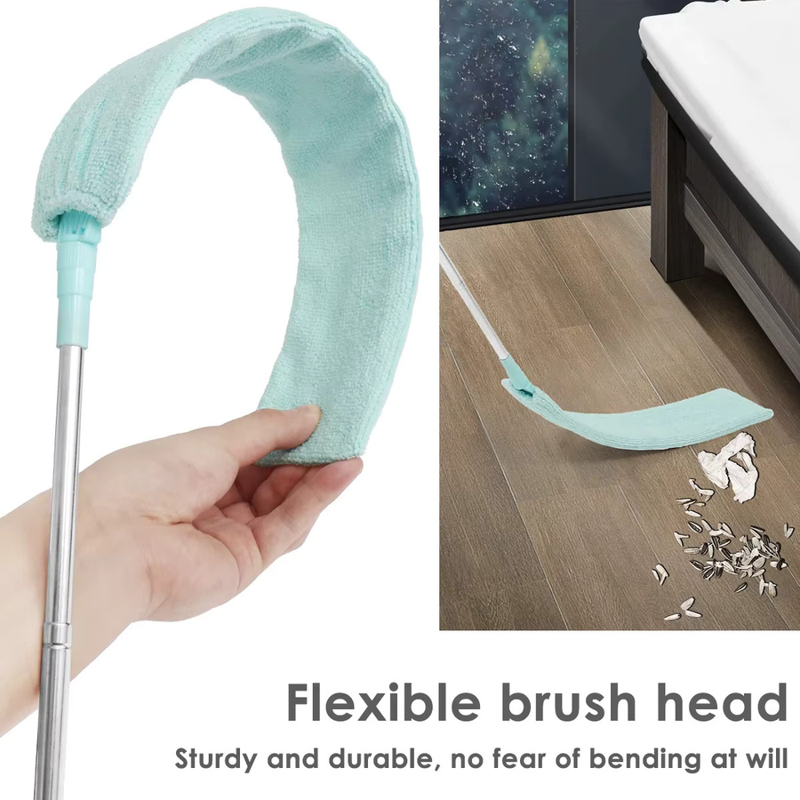 Willstar Mikrofaser Staubwedel Flexibler Spaltstaubwedel in Grau zur Reinigung von Spalten und Möbeln - Bild 5