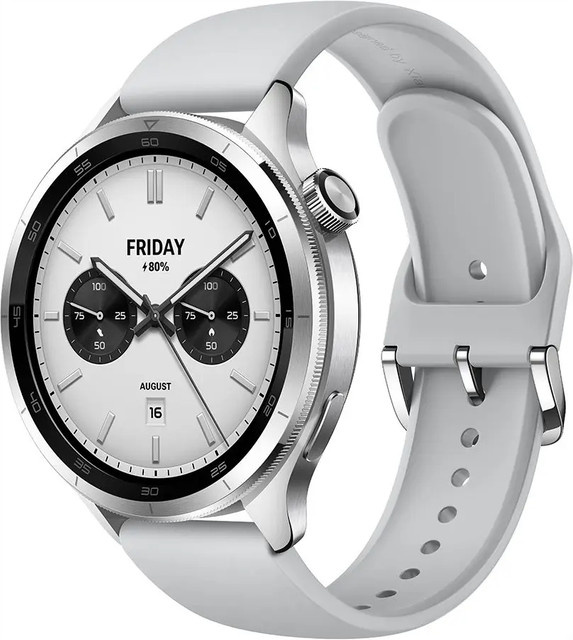 Xiaomi Watch S4 Smartwatch Silber mit Bluetooth, Herzfrequenzmessung und Schlaftracking - Bild 1