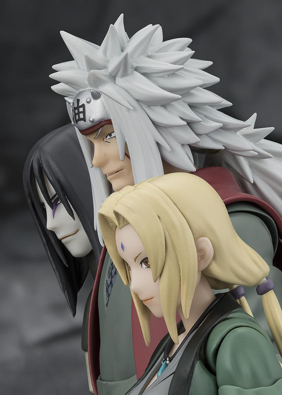 S.H.Figuarts Tamashii Nations Naruto Jiraiya Der Meister des Helden von Konoha Weisenmodus Actionfigur Multicolor - Bild 3