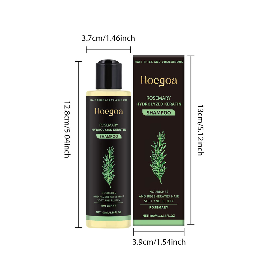 Hoegoa Rosmarin Shampoo, für strapaziertes Haar - Bild 4