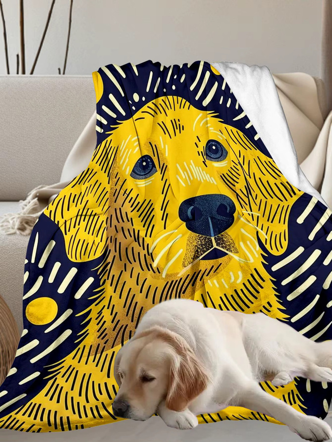 Personalisierte Decke von SRH in Mehrfarbig, ideal als individuelles Geschenk für Geburtstage oder als Gedenkgeschenk zur Dekoration von Sofa, Bett oder Büro - Bild 5