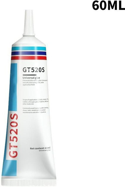 Zhanjin Lautsprecher Reparatur Kleber für Staubkappen und Gummiränder, transparent oder weiß, 60 ml - Bild 1