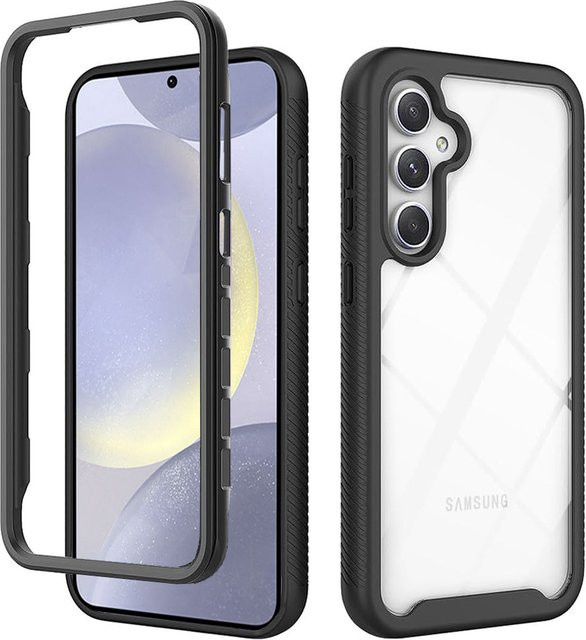 Techsuit Defense360 Pro Schutzhülle für Samsung Galaxy S24+ S926 in Schwarz - Bild 1