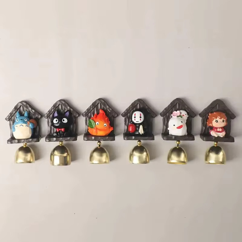 Bandai Hayao Miyazaki Blind Box, Schwebende Magnetische Glocken-Dekoration, adults - Bild 4