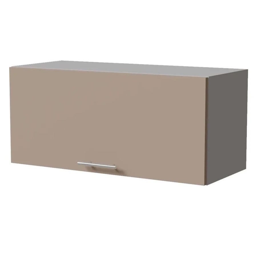 Feldmann-Wohnen Klapphängeschrank Brerra W4B Graubeige Matt mit Blum Aventos Klappenbeschlag B/T/H: 80 x 32,5 x 36 cm - Bild 2