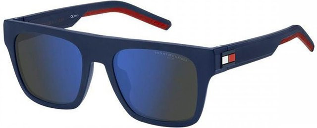 Tommy Hilfiger TH 1976 S Sonnenbrille, Vollrand, Square, Kunststoff, Blue, Herren - Bild 1