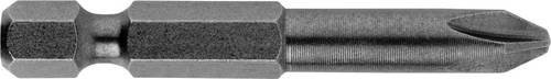 Metabo Kreuzschlitz-Bit Phillips PH 2 aus Edelstahl, Antrieb: 1/4 Zoll (6,3 mm), Farbe: Grau - Bild 1