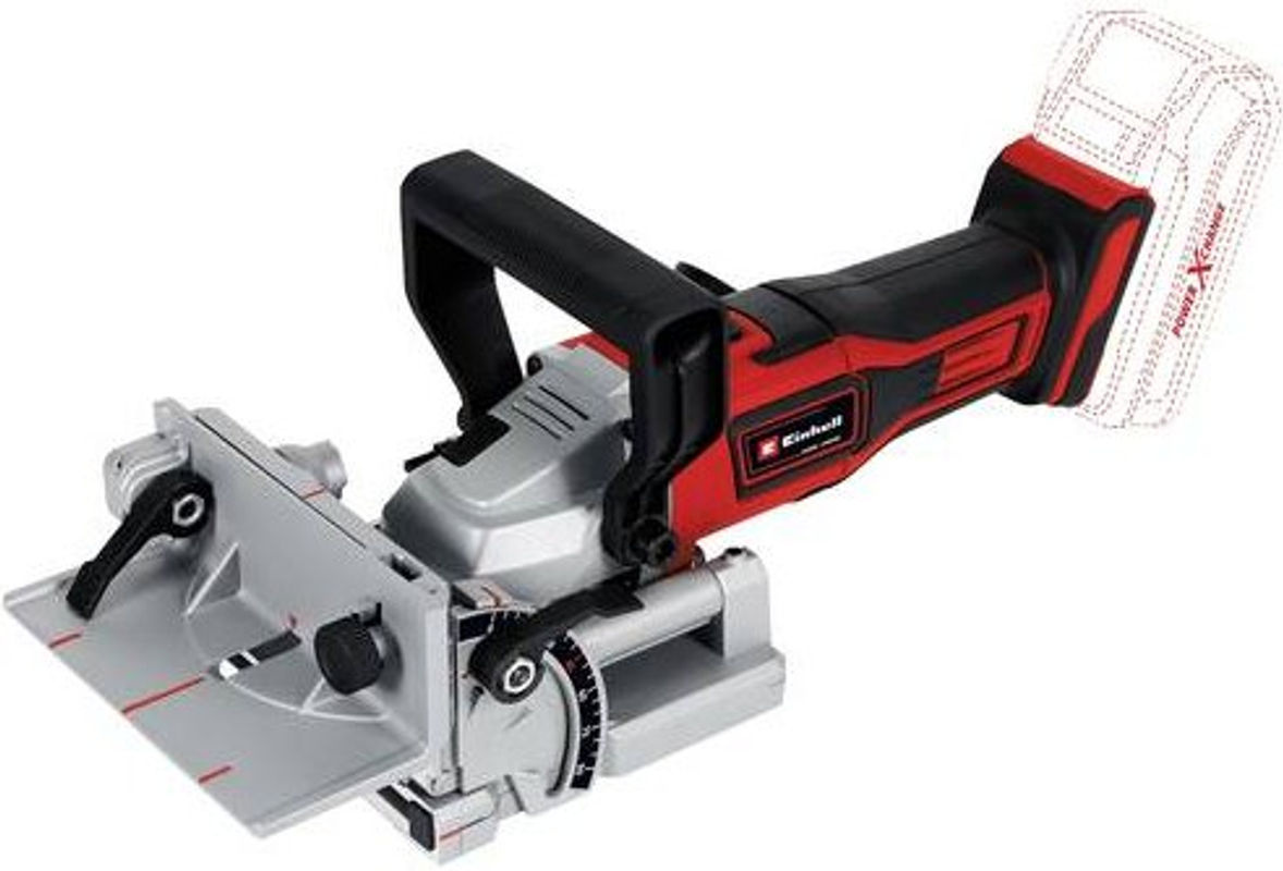 Einhell Power X-Change Akku-Flachdübelfräse TE-BJ 18 Li Solo, 18V, rot/schwarz - Bild 2