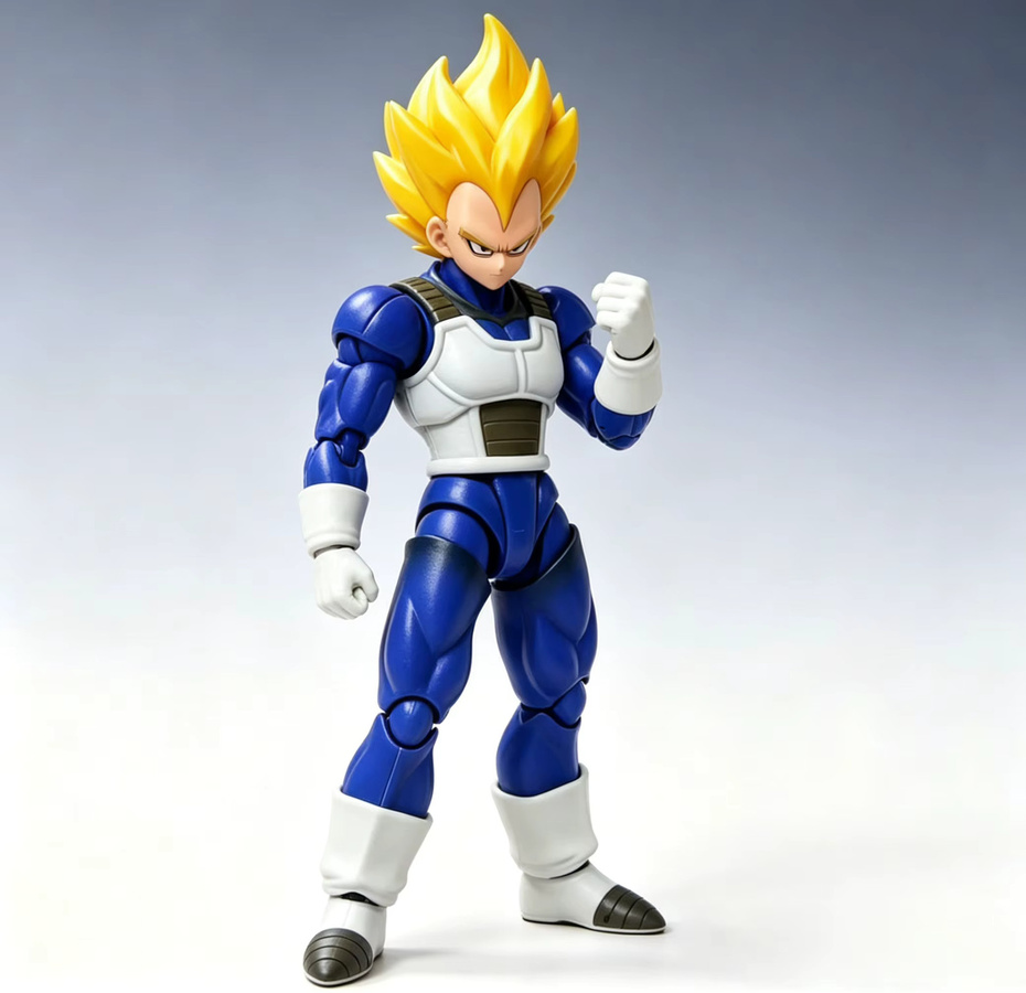 Bandai Dragon Ball Son Goku und Vegeta Actionfiguren, 2-teiliges Set - Bild 4