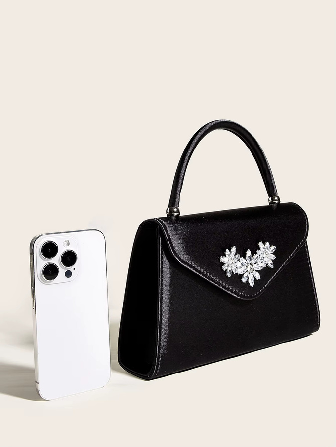 Abend Clutch Tasche Damen, Diamant Pailletten - Bild 2