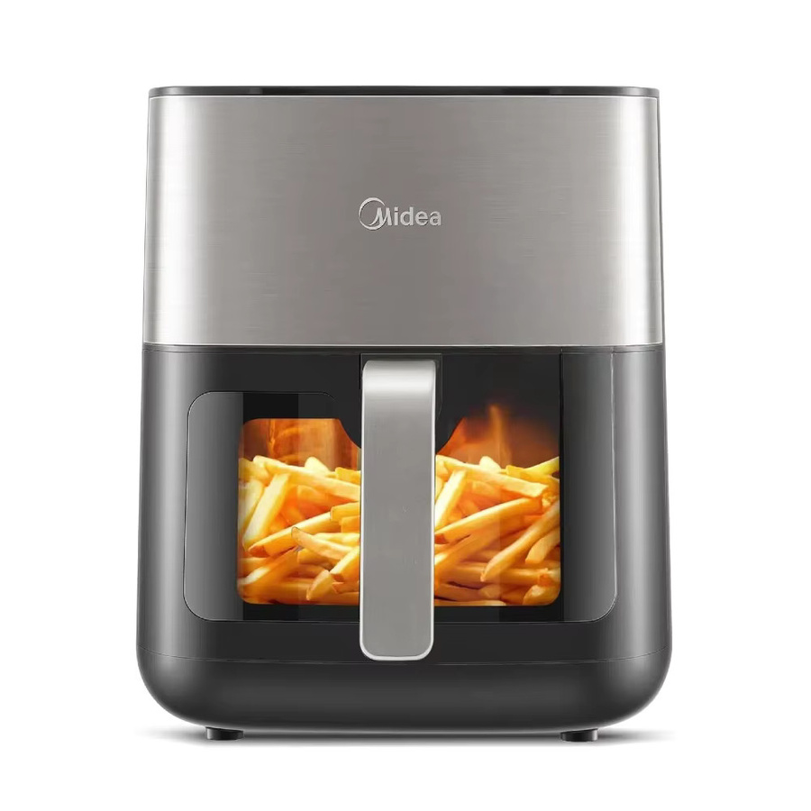 Midea Heißluftfritteuse mit digitalem Touchscreen und Sichtfenster, 6,5 l, ölfreies Kochen - Bild 5