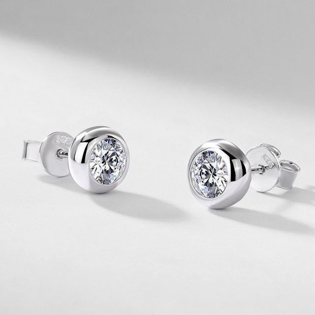 SAY Ohrringe 925 Silber, Zirkonia, Damen - Bild 1