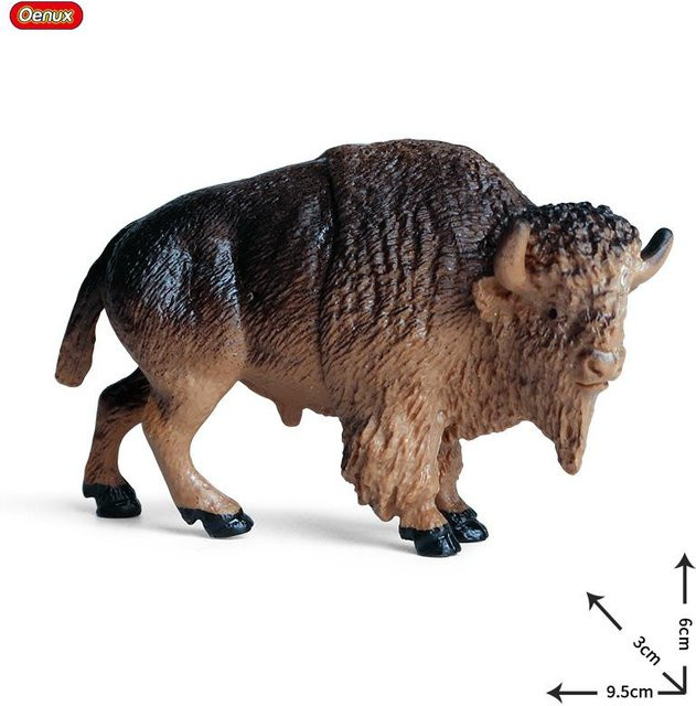 Oenux Zoo Welt Nutztier Pferd Kuh Schwein Schaf Ziege Esel Modell, Actionfiguren, ab 3 Jahren - Bild 1