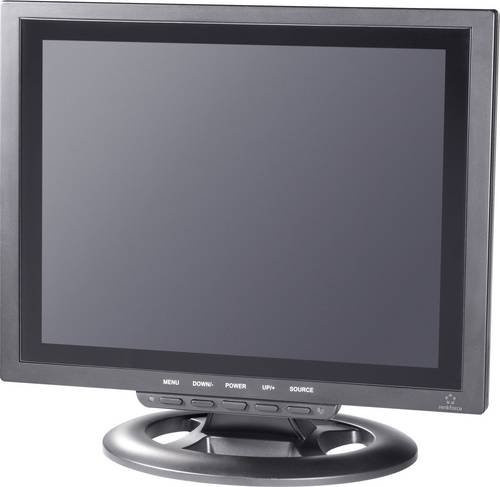 Renkforce LCD-Überwachungsmonitor 12 Zoll in Schwarz mit 800 x 600 Pixeln - Bild 1