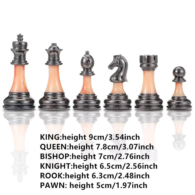 Yernea Schachspiel, Strategiespiel, Holz und Kunststoff - Bild 3