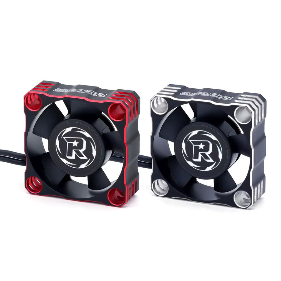 SURPASS Rocket-Rc V3 Metall-Schnellkühlventilator, Rot, 1:10 - Bild 3