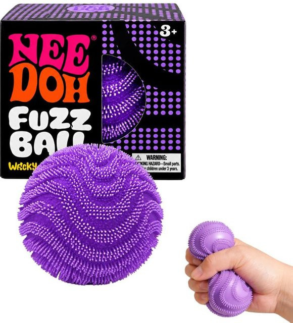 Nee Doh Fuzz Ball Wonder Waves, Sensorisches Quetschspielzeug, Fidget Ball - Bild 1