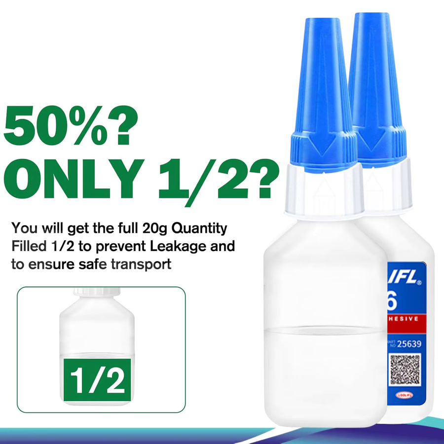 LOOLIFL 401 Superkleber Transparent 20 g - Bild 6