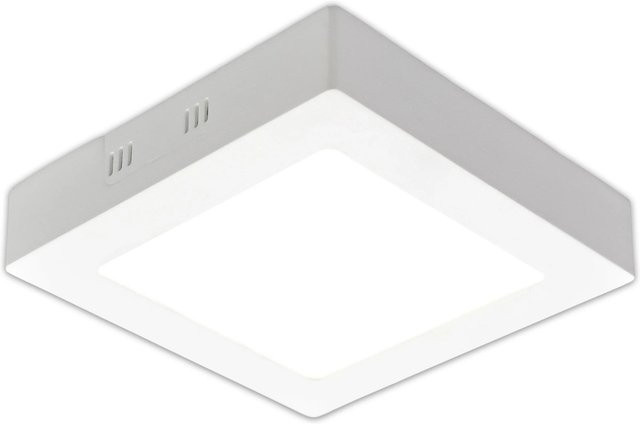 Näve LED-Aufbaupanel Dimplex dimmbar Weiß B/T/H: 30 x 30 x 3,5 cm - Bild 1