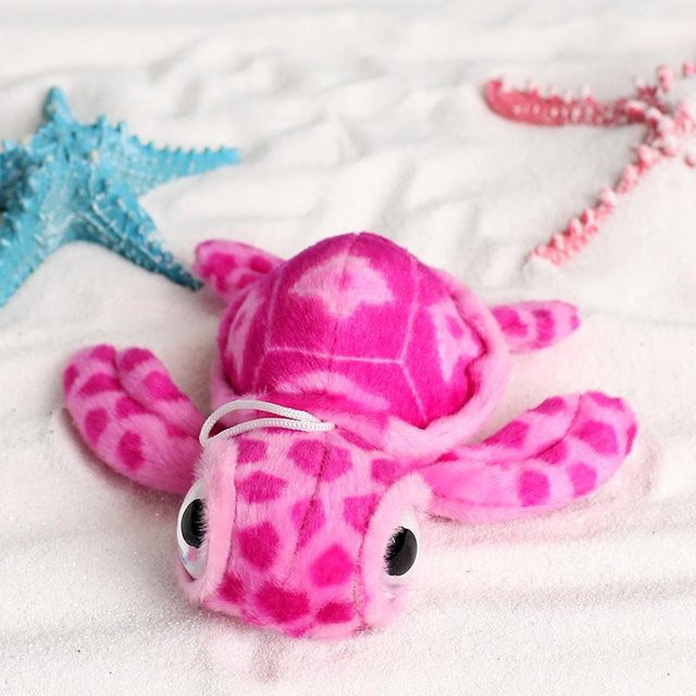 Yiran toy Meeresschildkröte Plüschtier, Schlüsselanhänger, 17cm - Bild 1
