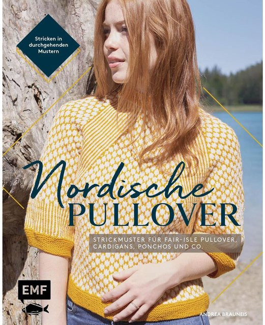 Fair-Isle-Pullover stricken von Andrea Brauneis, Taschenbuch - Bild 1