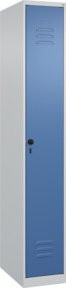 C+P Spind Classic PLUS mit 1 Abteil, Sicherheits-Drehriegel, H x B x T: 185 x 30 x 50 cm - Bild 1