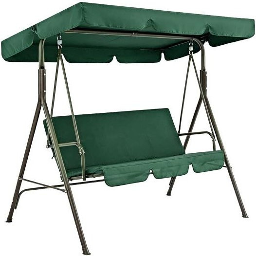 Wasserdichte Schaukelstuhl Überdachung und Stuhlbezug von shuisxs in Armee Grün aus Polyester für 2/3-Sitzer Veranda Schaukelstühle - Bild 1