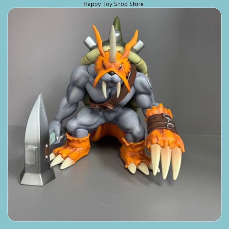 Bandai Digimon Zudomon Anime Figur Modell Statue in Multicolor, Höhe: 21 cm - Bild 3