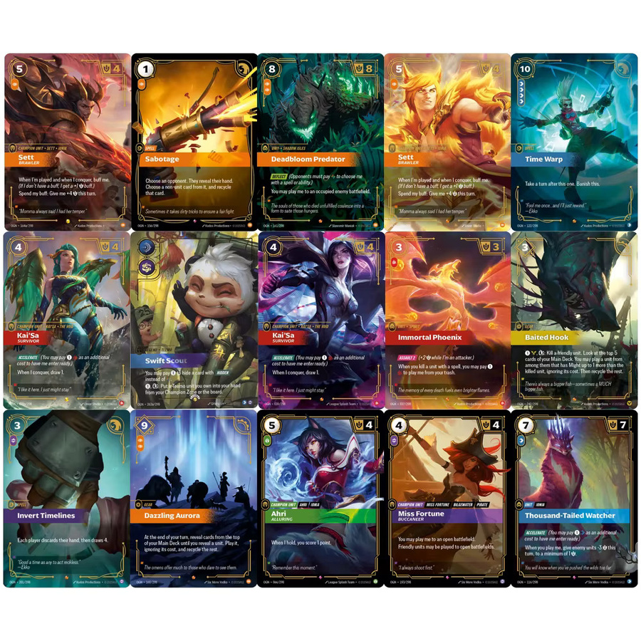 Bandai League Of Legends Sammelkarten, TCG, Bunt / Mehrfarbig - Bild 3