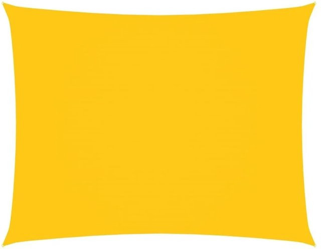 vidaXL Sonnensegel aus PU-beschichtetem Oxford-Gewebe, Rechteckig, Gelb, B x T: 4,5 x 3,5 m - Bild 1