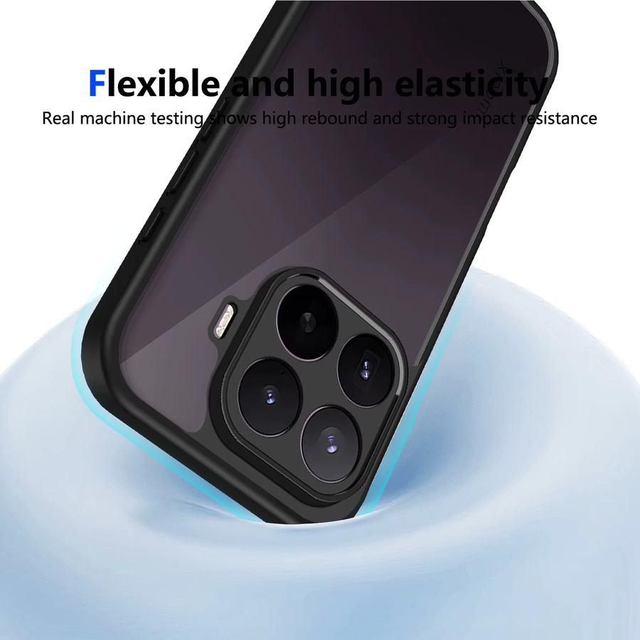 Luxuriöse matte und stoßfeste Handyhülle für Xiaomi 17T Pro, 15, 15T, 14 und 14T Pro Ultra in Transparent oder Schwarz - Bild 6